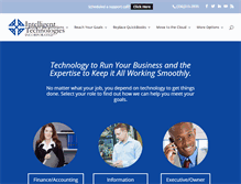 Tablet Screenshot of inteltech.com